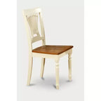 Table de salle à manger 5 pièces avec chaises - Table ronde à rallonge