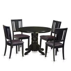 Dining Table Set with Chairs - Kitchen Dinette Table & 4 Chairs - Modern Style