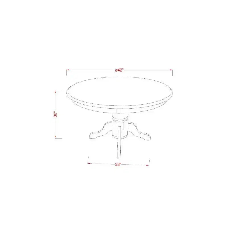 Table de salle à manger avec chaises - Table de cuisine et 4 chaises - Style moderne
