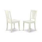 Table et chaises rectangulaires 5 pièces Médiéval - Table 42/60 pouces avec rallonge