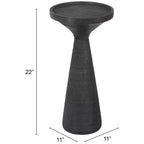 Table d'appoint Everett noire