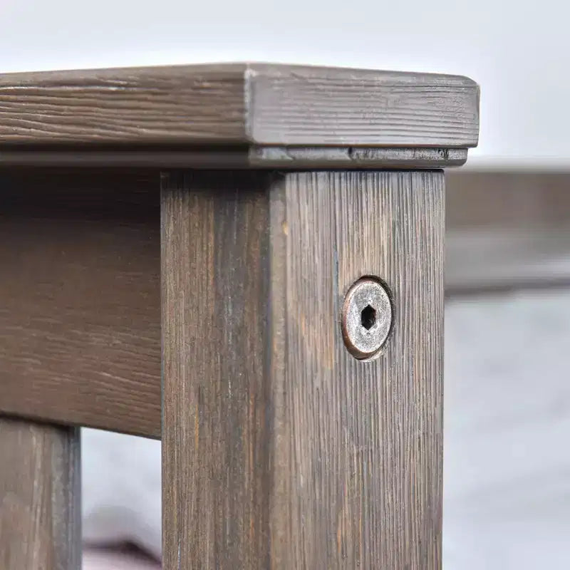 Lit superposé enfant double, lit superposé bas en bois massif avec échelle pour petite pièce