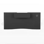 Bureau Gamer avec Porte-Gobelet, Crochet pour Casque et Support pour Moniteur/Smartphone