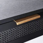 Console tressée avec tiroirs