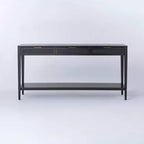 East Bluff Woven Drawer Console Table - Threshold designed with Studio McGee
